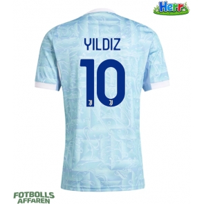 Juventus Kenan Yildiz #10 Bortatröja 2025-26 Kortärmad